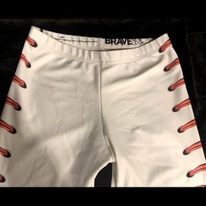 Brave New Look. Spandex leggings. Baseball ⚾️